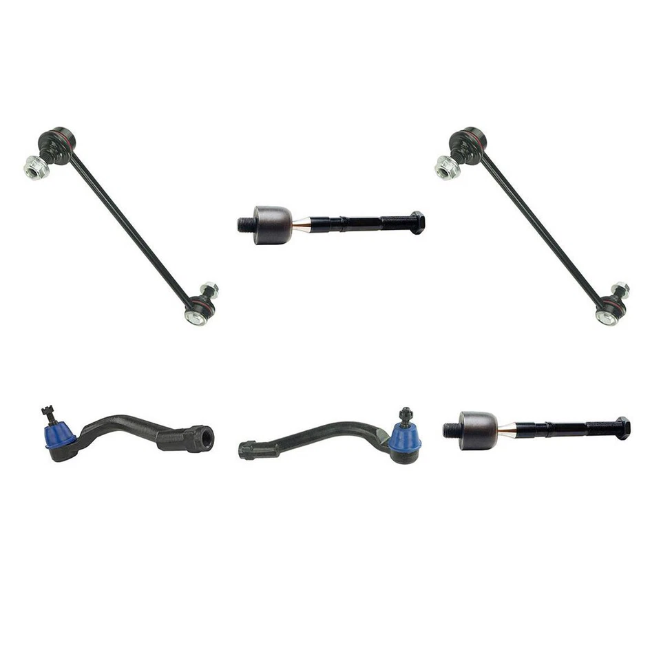 Barra estabilizadora Tierod extremo barra estabilizadora delantera Mevotech 6 piezas para Hyundai Azera 2012 2013 Foto 2 de 4