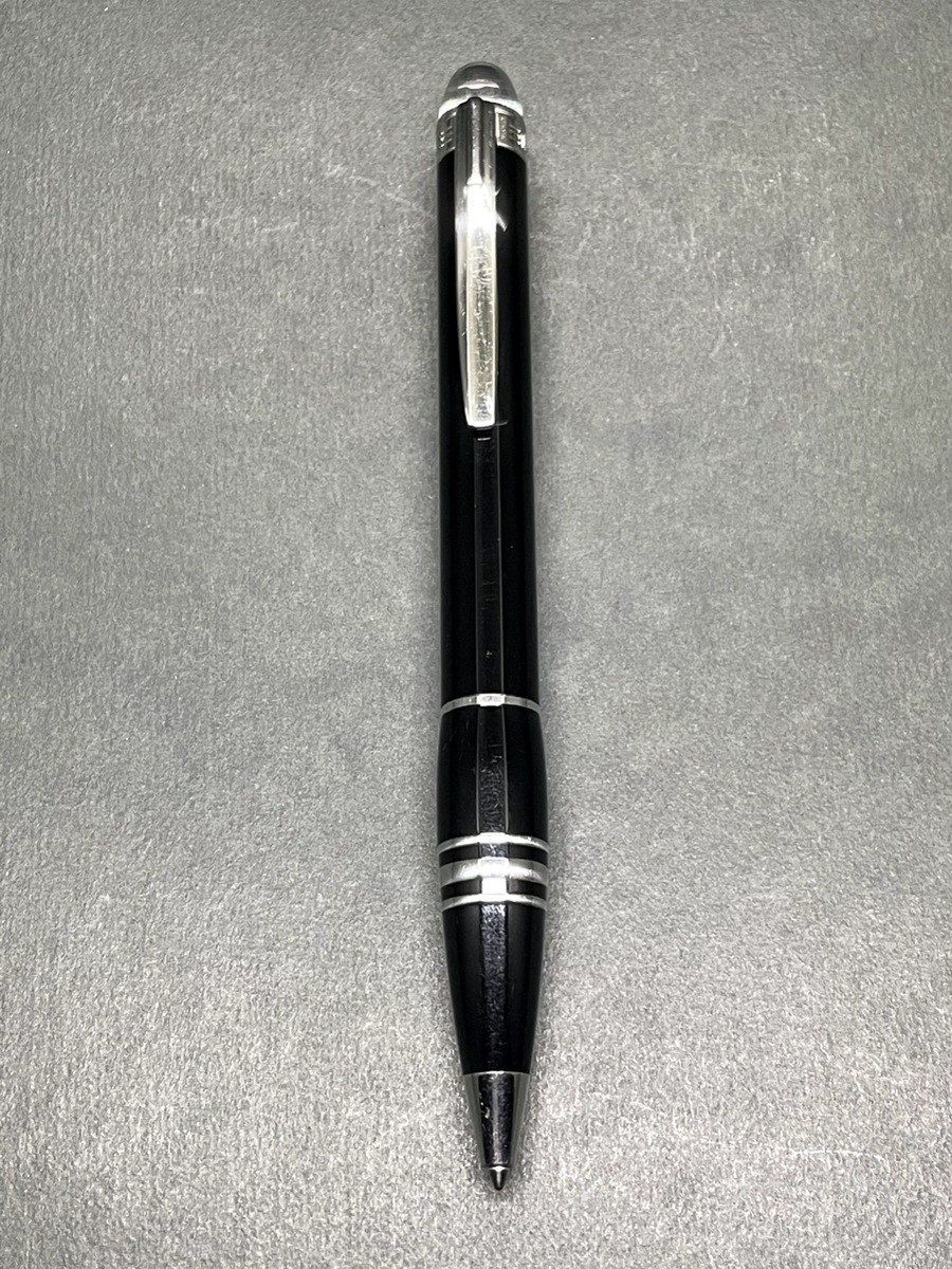 Excellent++,,] MONTBLANC StarWalker Black Resin Twist Ballpoint