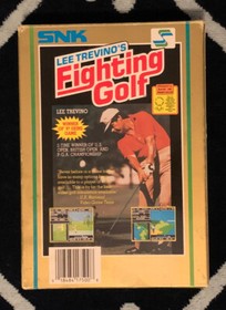 Lee Trevino's Fighting Golf NES Nintendo CIB Complete In Box