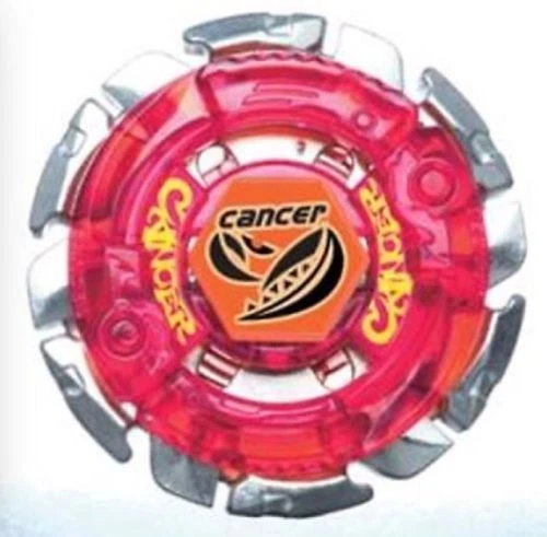 BEYBLADE DARK GASHER/CANCER Metal Fusion 4D SPINNING TOP - BB 55