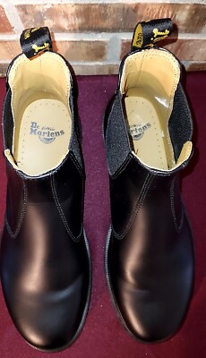 Dr. Martens 2976 Chelsea Boots Womens 12 | Mens 11 Mono Black 