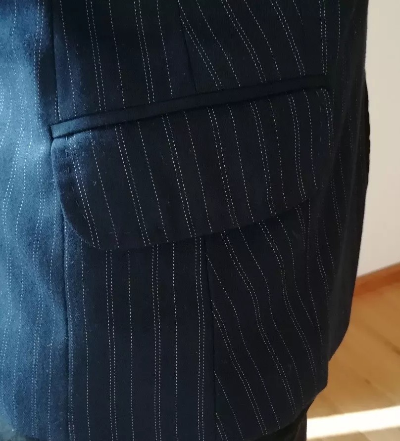 Anastacia by Oliver Blazer 36 Marine gestreift, blau, Top