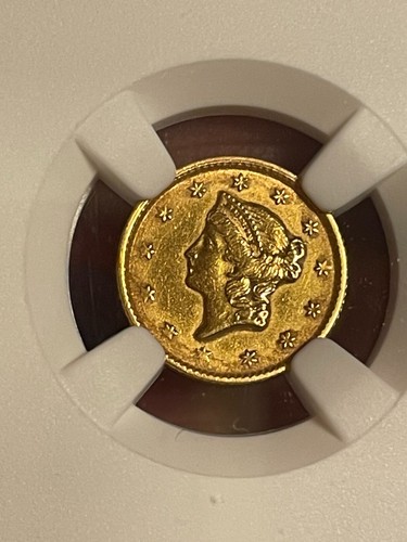1853 $1.00 LIBERTY HEAD GOLD - Picture 5 of 24