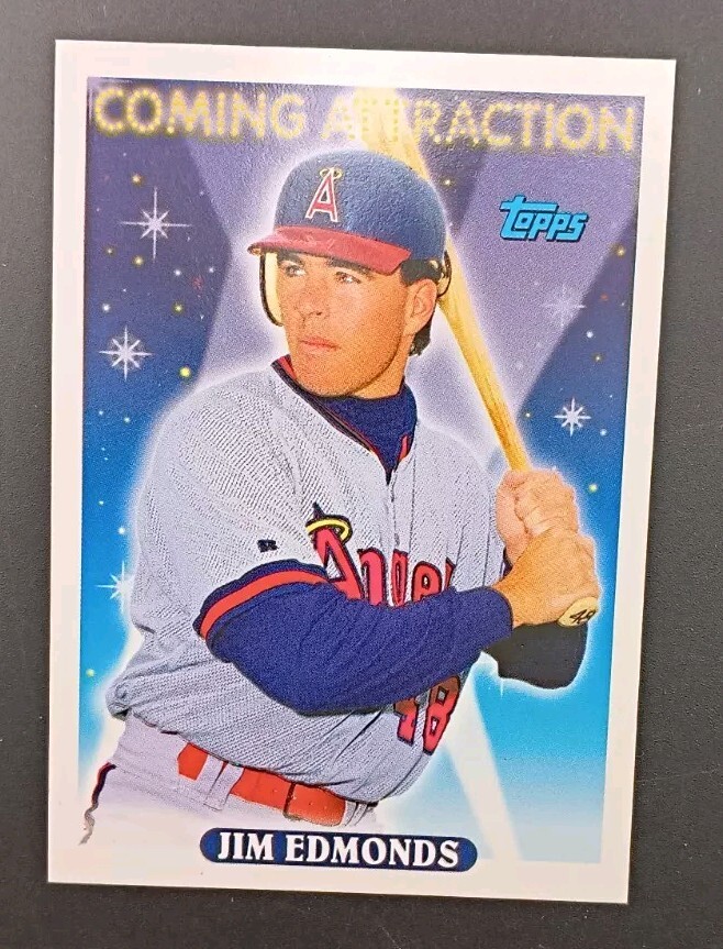 1993 Topps - Coming Attraction #799 Jim Edmonds (RC)