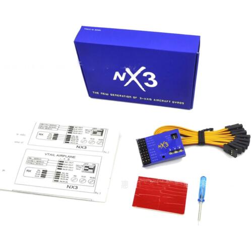 NX3 Fixed-Wing 3 Axis Gyro Flight Controller Autobalance Stabilizer For RC Plane - Picture 4 of 10