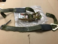 Kinedyne 802 Ratchet Strap 1.75" Hook Cargo Webbing Military Surplus