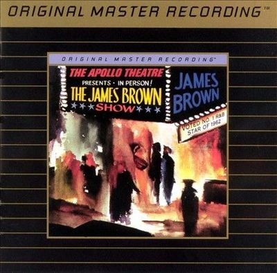 James Brown - Live At The Apollo, 1962  MFSL CD (24kt Gold Disc, Remastered) VG+