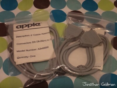Apple Lisa Interface Cable for ImageWriter I A2M0050 590-0037-B NEW in Packaging