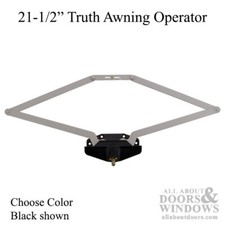 Truth Awning Operator, 21-1/2 inch Single Hook Roto Gear Operator Choose Color