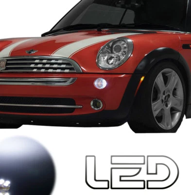 MINI R50 R53 Cooper S One Works 2 Ampoules LED Blanc anti erreur Veilleuses