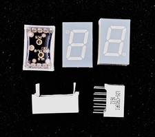 800 PCS  in tubes / Lumex LDS-C503RI  / Yellow LED Single Digit Display .50 inch