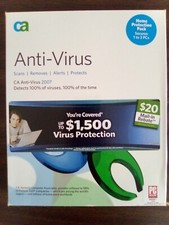 CA Anti-Virus 2007 for up to 3 PCs 