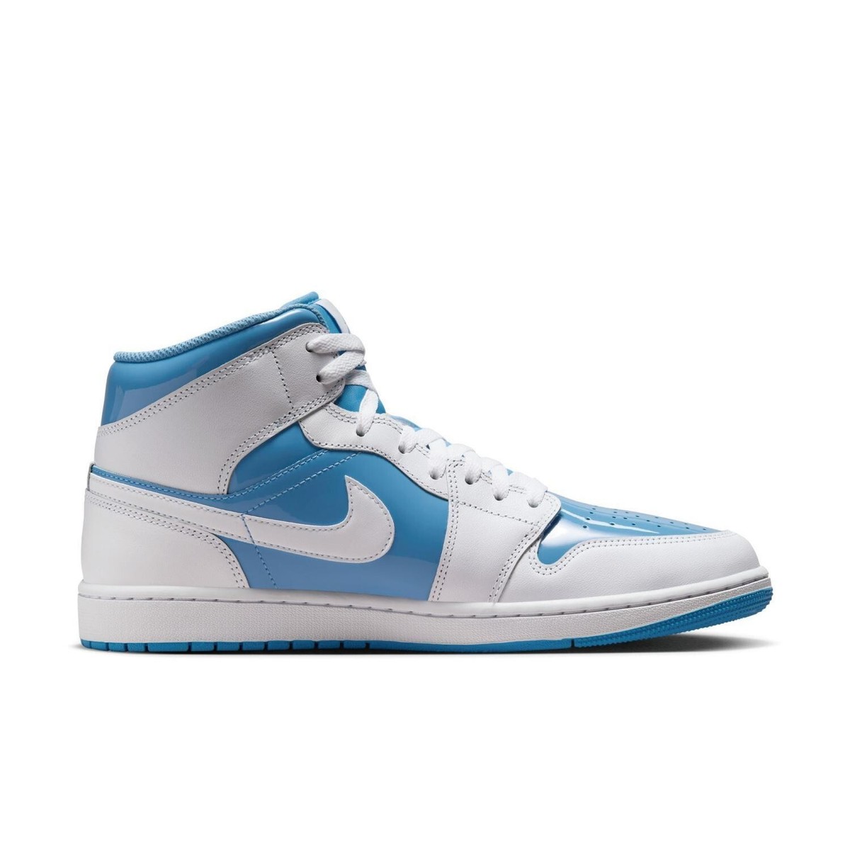 Nike Air Jordan 1 Mid White / Legend Blue FZ2142-114 Men's