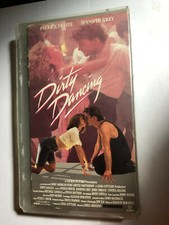 DIRTY DANCING VHS PATRICK SWAYZE, JENNIFER GREY HARDCASE