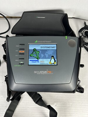 Gossen Metrawatt Secustar facility management FM+ solution with attachments