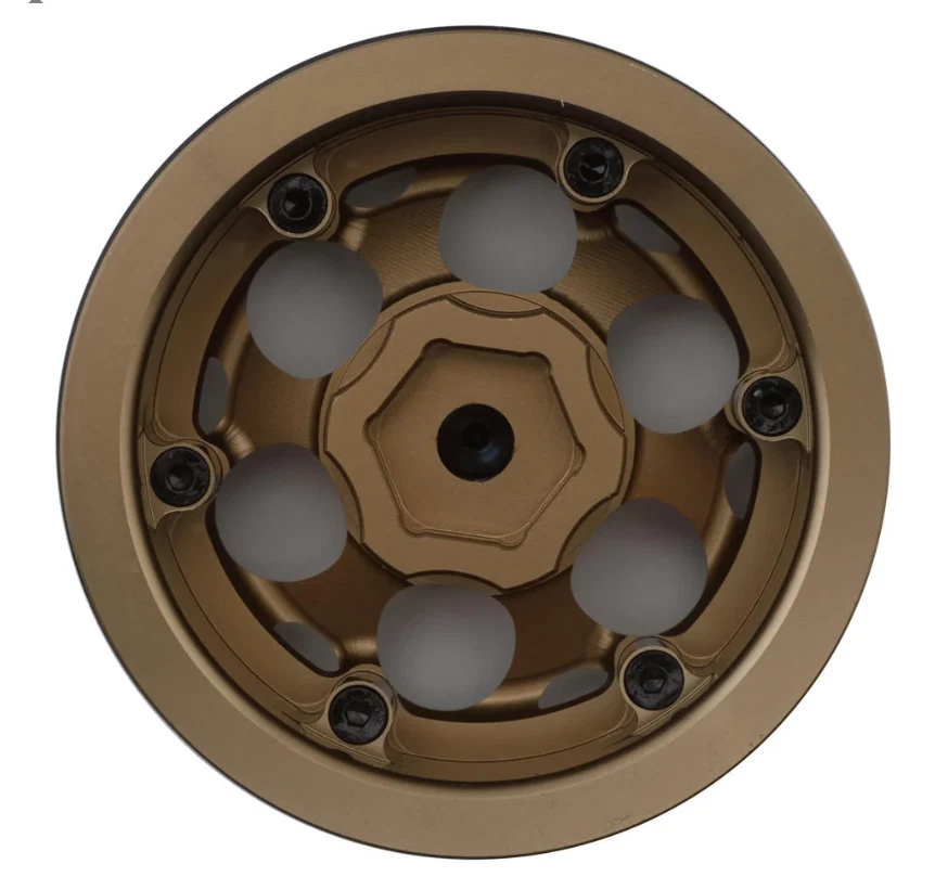 RC4WD KMC 1.9" Dirty Harry Aluminum Beadlock Wheels (4) RC4ZW0089 - Image 2 of 4