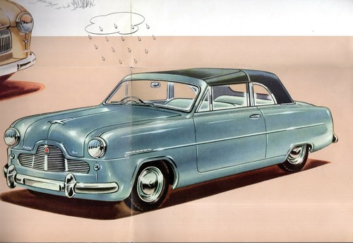 Ford Consul & Zephyr Convertible Mk1 1954-1955 UK Market Sales Brochure - Picture 2 of 2