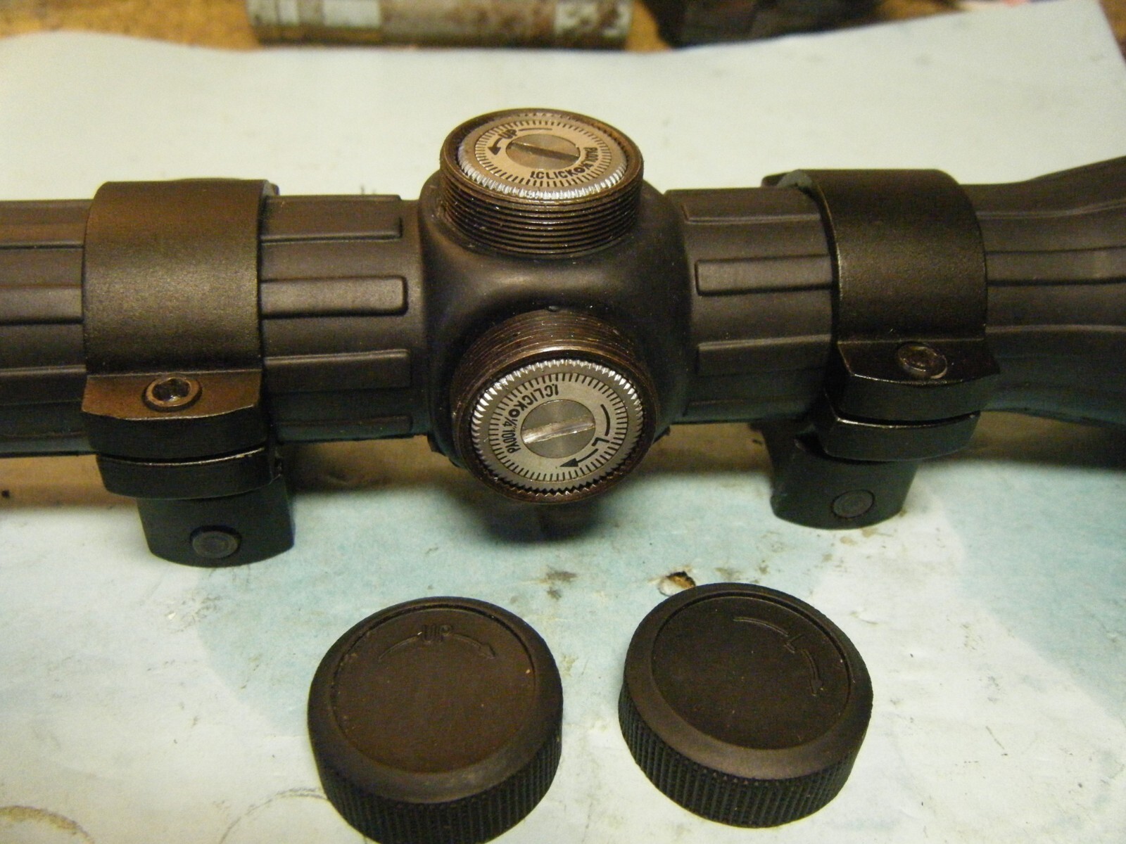 Leapers 39x40 Golden Image Rubber Armored Rifle Scope 1 inch eBay