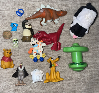 Lot Toys Vintage Rugrats Pokémon Pooh Alien Chuckee Cheese Sonic Razor Kung Fu