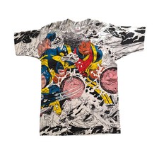 Vintage 90's X-Men Wraparound Mega Print T-Shirt
