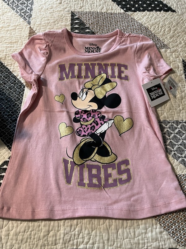 Disney Minnie Mouse Top Size 10/12