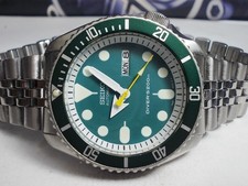 SEIKO SCUBA DIVERS SKX007 AUTO MENS WATCH 7S26-0020 'GREEN DIVER' (SN 810768)