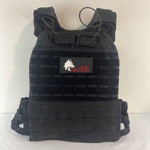 Wolf Tactical Simple Weighted Vest Exercise Cross Training - No Weight Plates