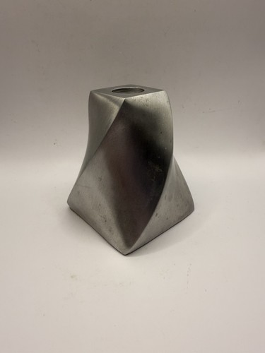 Retro Sensible Chic Candle Holder Silver - Picture 2 of 5