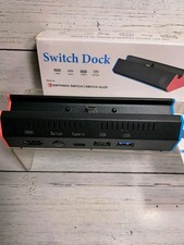 Switch Dock Portabl TV Docking Station for Nintendo Switch with 4k HDMI Output
