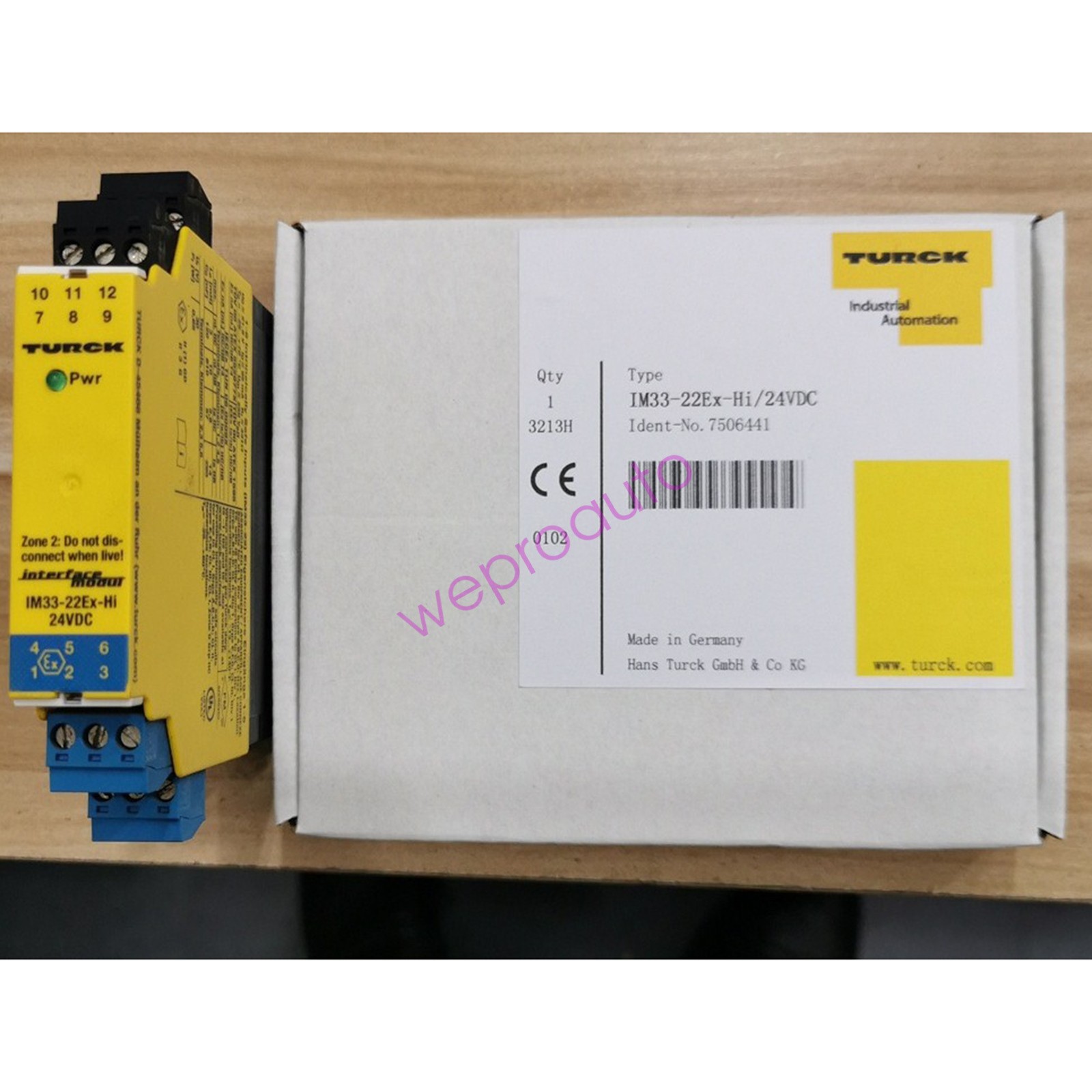 1PC NEW TURCK safety barrier IM33-22Ex-Hi/24VDC Fast Shipping #YP1