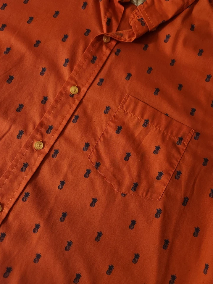 Camisa con botones de piña Izod para hombre talla XL Foto 2 de 4