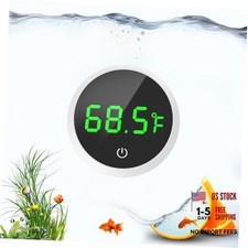 Fish Tank Thermometer Aquarium Thermometer Wireless Touch Stick White - 1 Pack