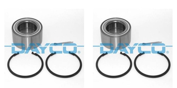 Dayco 2X Radnabe Radlagersatz Vorne FüR Nissan Almera Tino Primera Kombi V10-image