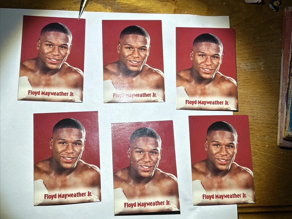 Tarjeta de boxeo Floyd Mayweather Brown’s 2001 #63... parece ser una tarjeta de alta calidad Foto 3 de 4