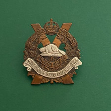 CANADIAN CALGARY HIGHLANDERS CAP BADGE [A]