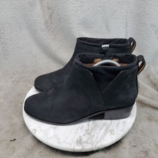 Vionic Shoes Womens Size 9 Joslyn Black Leather Ankle Boots Read