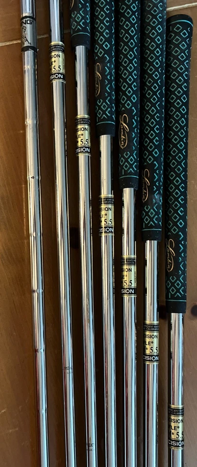 Ping “Karsten 1” Toe-Heel Balance Irons 3,4,5,7,8,9,pw~Ping Shafts~Nice Grips~RH - Image 4 of 4