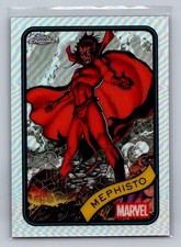 2025 Topps Chrome Marvel Refractor - MEPHISTO #102