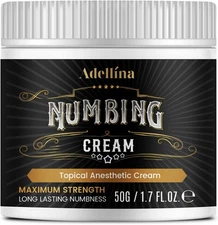 Numbing Cream Maximum Strength: Long Lasting Extra Relief with 1.7 Ounce 
