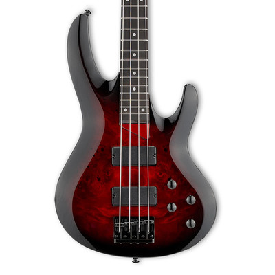 ESP LTD B-204DX Bass Guitar - Red Burst | eBay