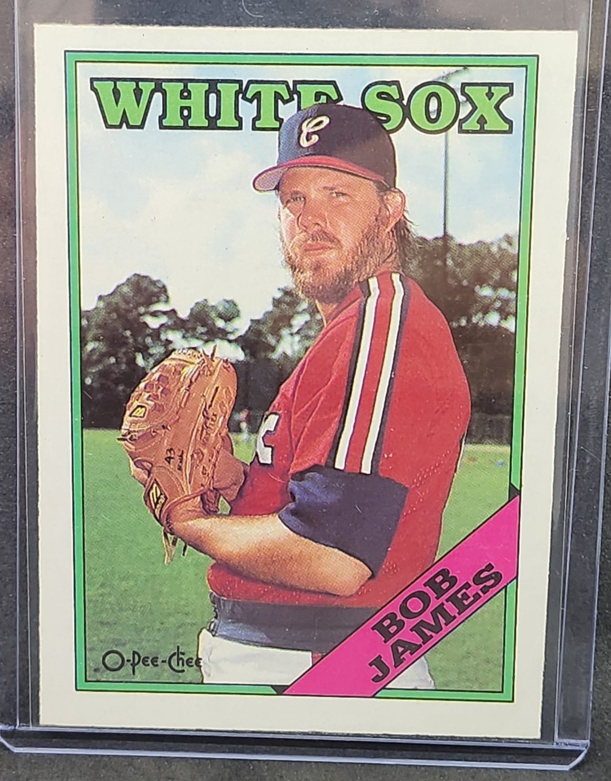 1988 O-Pee-Chee #232 Bob James Chicago White Sox