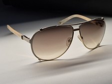 Burberry Aviator Sonnenbrille roségold mit b...