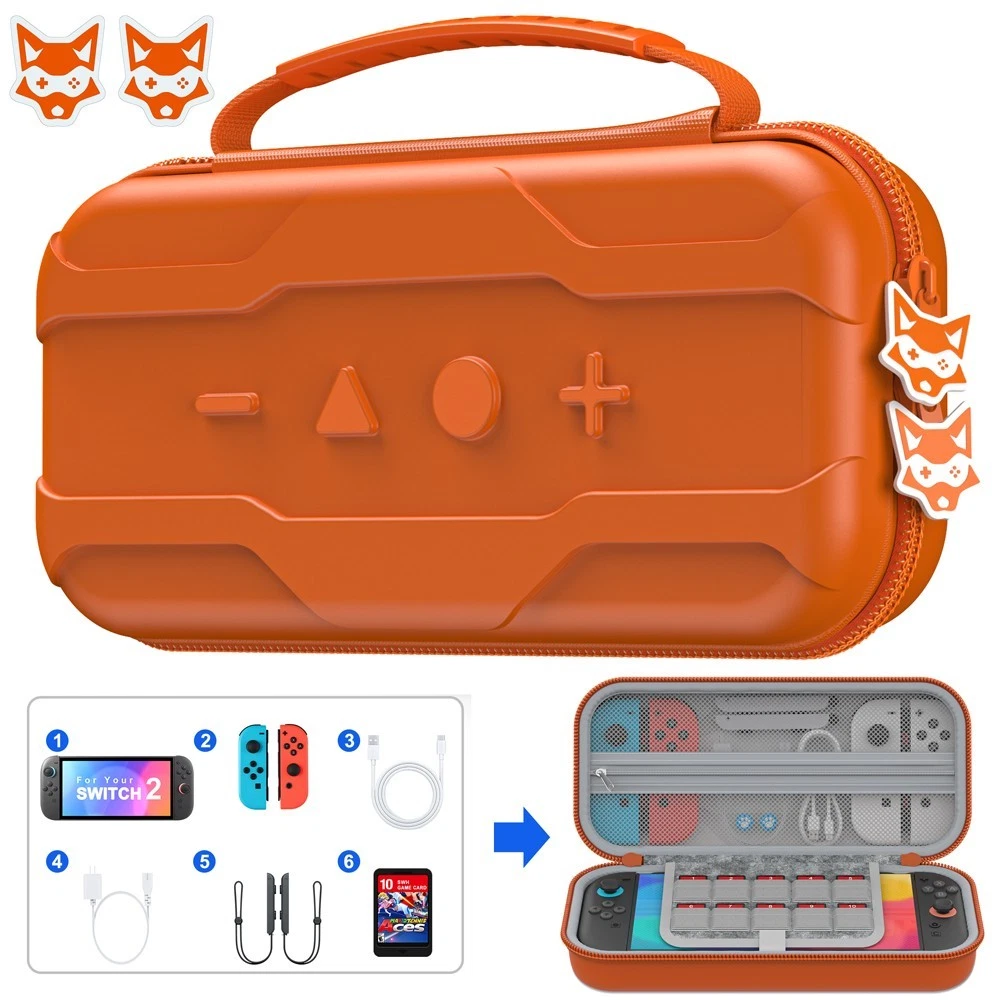 Orange Cases, Covers & Bags for Nintendo Switch for sale | eBay