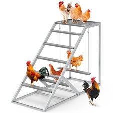 Chicken Coop, Chicken Perches with Swing, Chicken Roosting Bars, Chicken Activit