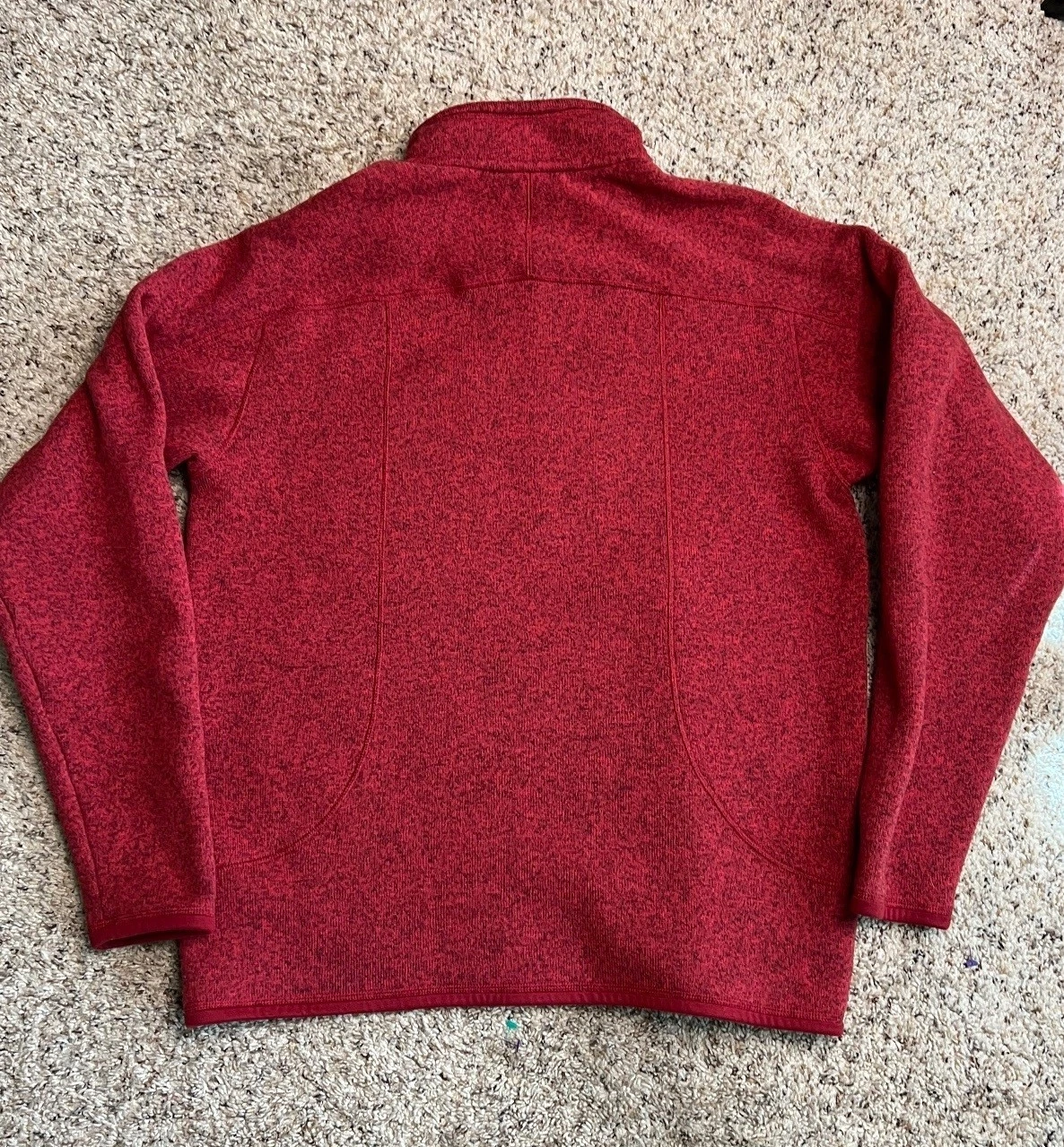 Patagonia Men's Better Sweater 1/4-Zip Fleece Pullover - Size Large - product detail image 2