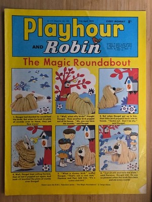 Playhour and Robin - The Magic Roundabout / Vintage / 11th April 1970 (HY9)