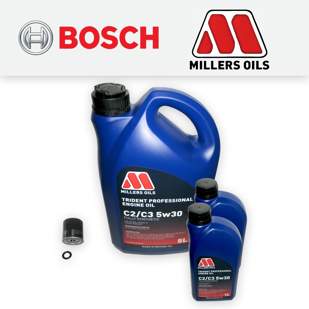 SERVICE KIT for CITROEN RELAY 2.2 HDI OIL FILTER SUMP PLUG SEAL +OIL (2013-2016)