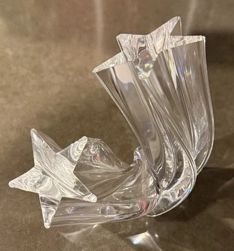 BEAUTIFUL STEUBEN Crystal STAR STREAM By NEIL COHEN Figure/Sculpture