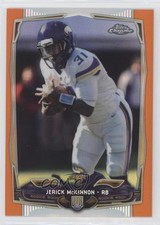 2014 Topps Chrome Retail Orange Refractor Jerick McKinnon #160 0t2