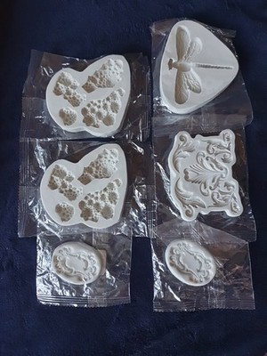 Siliconformen Set für Schokolade Fondant Polymer Clay